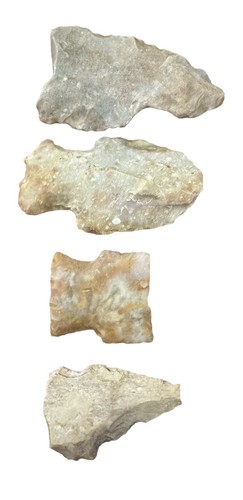 Lot of 4 Indian Authentic Artifacts Arrowheads Southeast Kentucky - Bild 5 von 12