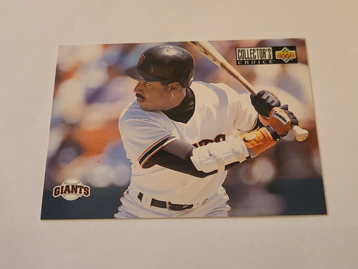 1994 Collector&rsquo;s Choice Baseball Barry Bonds Team Checklist Card 
