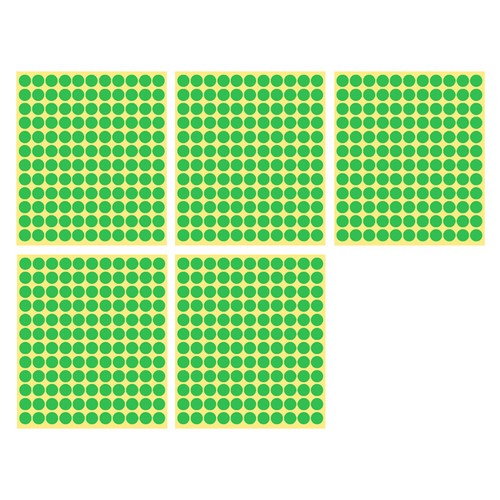 16 Colours Sticker Dots 8/13/25/50mm Adhesive Round Labels for Scrapbooking AU - Picture 136 of 203