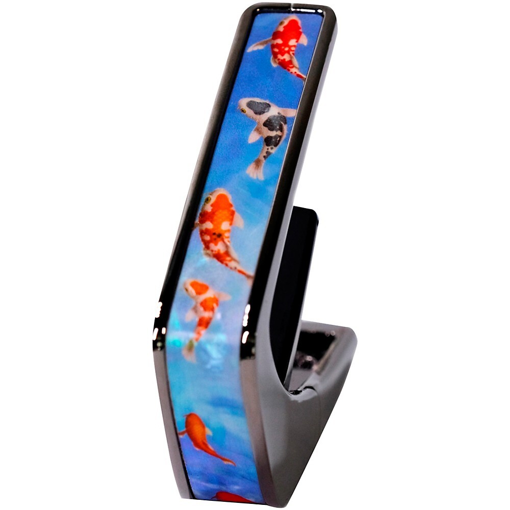 Thalia Deluxe Series Черная хромированная гитара Capo Koi Pond of Pearl
