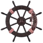 Ship Wheel Wall Art Wall Coat Hook Nautical Ornament Coastal Wheel Decor