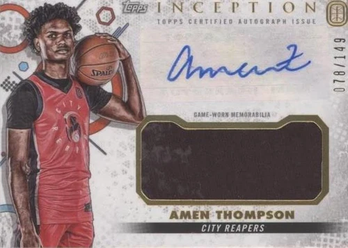 2022-23 Topps Inception OTE Overtime Elite - Amen Thompson #IARC-AMT3