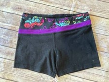 Ivivva by Lululemon size 10 Black athletic shorts GB25