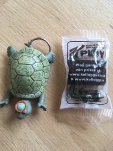 Frank the Tortoise Creature Comforts Keyring