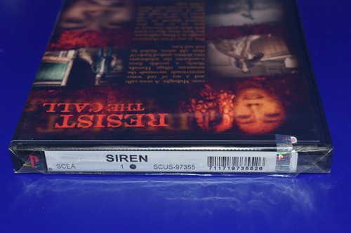 Siren (PlayStation 2, 2004) New Sealed Sealed Horror - BRAND NEW -B-2 - Picture 3 of 3