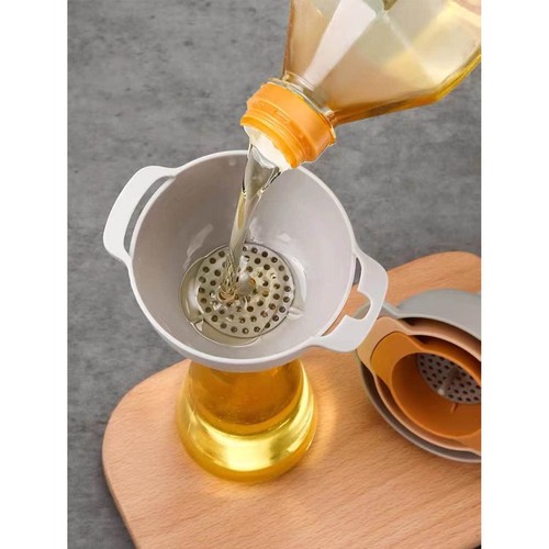 Set Of 4 Funnels For Filling Bottles Bpafree Food Grade Kitchen Funnels With Det - Picture 6 of 7