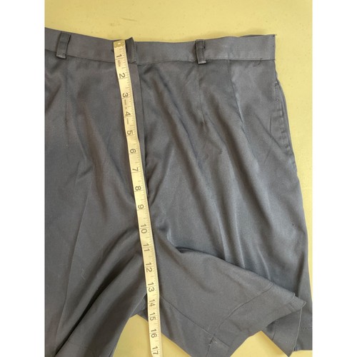 Coral Bay Gold Ladies High Waisted Pleated Navy Shorts Sz 10P - Picture 5 of 7