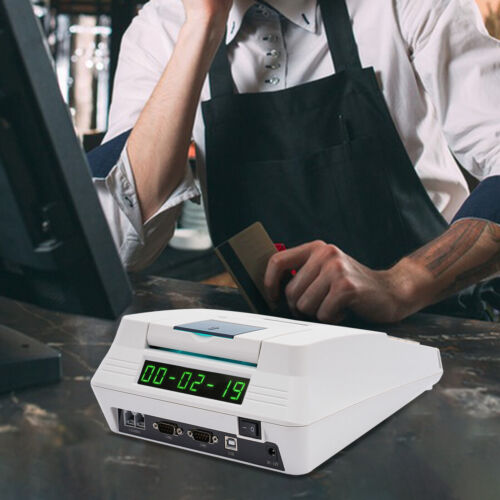 Registratore di cassa elettronico, tastiera rialzata 40 tasti, ECR completo sistema di cassa POS - Foto 4 di 24