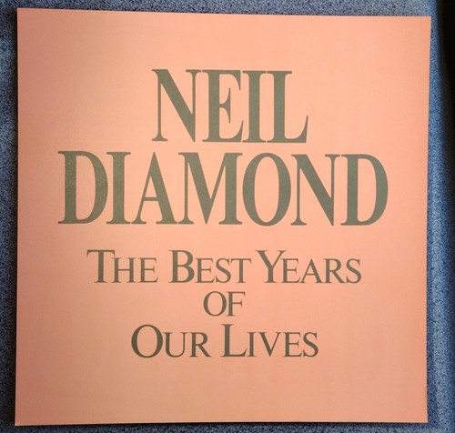 Neil Diamond "Die besten Jahre unseres Lebens" 1988 Poster 12" mal 12" flaches Poster - Bild 3 von 4