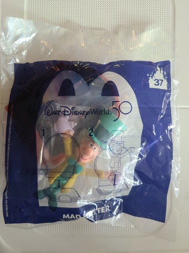 #37 MAD HATTER McDonald’s Happy Meal Juguete Walt Disney World 50 Aniversario 2021 - Imagen 3 de 3