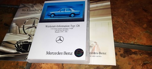Mercedes W126 WIS Werkstatthandbuch Original auf CD - Bild 2 von 9
