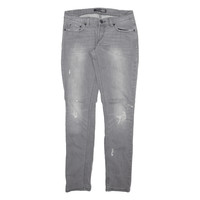 LEVI'S Womens Jeans Grey Slim Skinny Stone Wash W30 L31