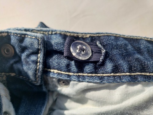 Gymboree Gingerbread Girl Size 4 Slim Vintage Blue Jean Denim Pants - Picture 7 of 9