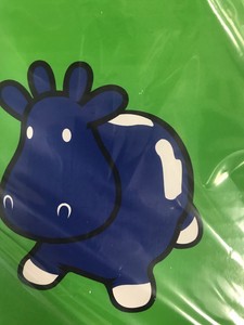 howdy bouncy rubber cow