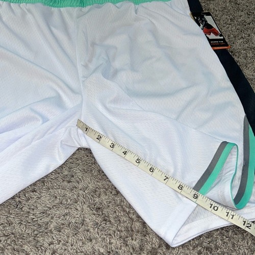 🆕 And1 türkis grau weiß Trikot Basketball Sport Shorts Herren weich 2XL - Bild 4 von 11