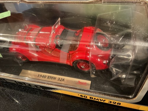 Road Signature 1940 BMW 328 1/18 Diecast Scale NEW IN BOX RED - Picture 2 of 6