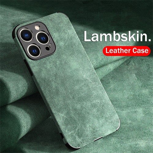 Case For iPhone 17 16 15 14 13 12 11 Pro Max Air Luxury Suede Leather Soft Cover - Picture 8 of 17
