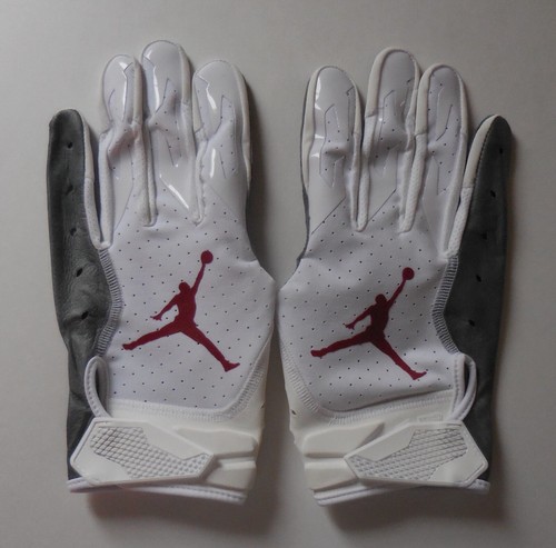 Nike Jordan Vapor Jet 6.0 Football Gloves NCAA Team Oklahoma Sooners Men XL - Picture 3 of 7