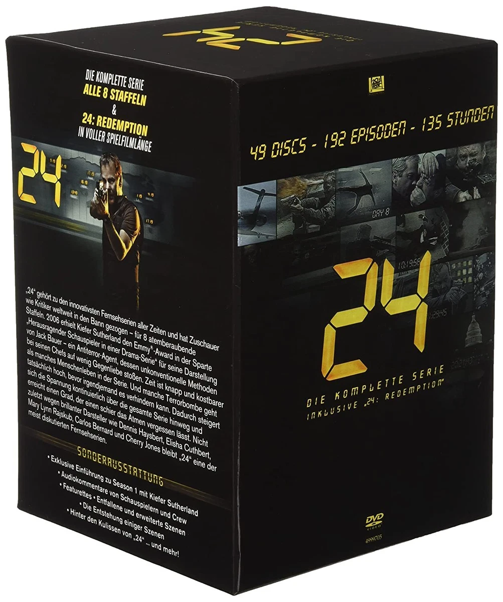 24 - The Complete Collection Serie inklusive 