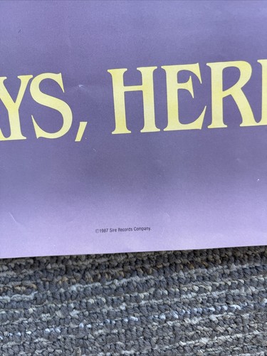 #188 1987 The Smiths - Strangewways Plattenladen Promo-Poster 35 Zoll x 23 Zoll - Bild 3 von 7