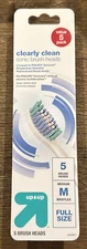 Clearly Clean Sonic Replacement Brush Heads - 5ct - up & up