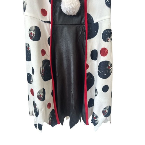 California Kostüm Grusel Clown Kostüm Mädchen Gr. Small Halloween Goth Grusel - Bild 8 von 14