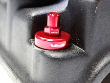 VMS RACING BILLET ALUMINUM RED H23 DOHC VALVE COVER WASHER & SEAL NUTS BOLTS KIT