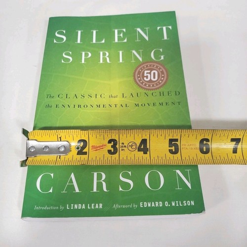 Silent Spring By Rachel Carson Environmental Movement PB 50th Anniversary - Picture 15 of 16