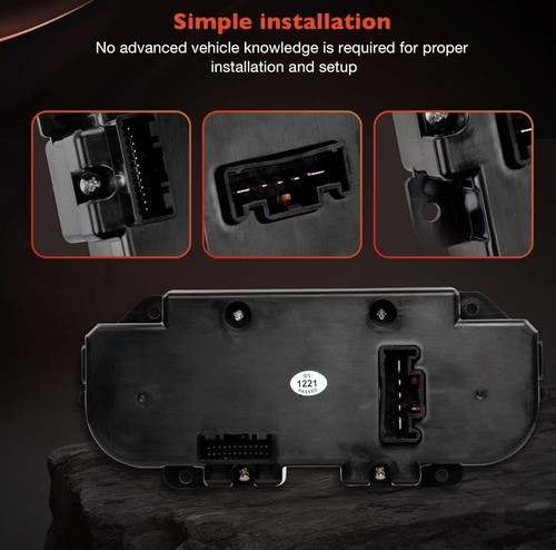 Dodge Ram 1500 2500 3500 Climate Control Panel 2013-2018 AC Heat Defrost - Picture 12 of 20