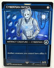 Cyberman Patrol (Showcase) Magic the Gathering MTG Doctor Who REGULAR