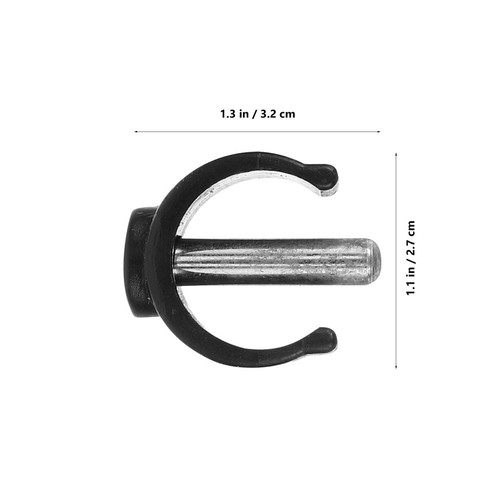 10pcs C-Shape Latch Clamp Adjustable Canes And Folding Walking Sticks Secure - Picture 6 of 12