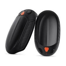 Classic Hand Warmers Rechargeable 2 Pack, AI Temperature Control Pocket Black