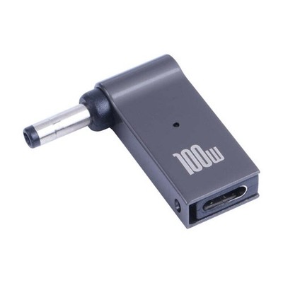 100W USB-C / Typ-C Buchse auf DC 4,0x1,7mm Stecker Computer Ladeadapter für Le