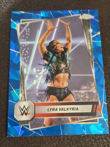 2025 Topps Chrome Sapphire WWE Lyra Valkyria #135
