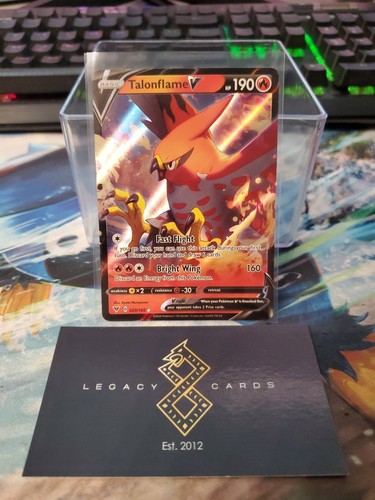 Talonflame V 029/185 - SWSH: Vivid Voltage Ultra Rare - Pokémon TCG (NM) - Picture 1 of 1