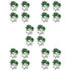 5 Pack Hawaiianische Geburtstagsfeierdekorationen Einzigartige Serviettenringe