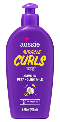 #ad #ad Aussie Miracle Curls with Coconut Oil Paraben Free Detangling Milk Treatment6.7o $7.65