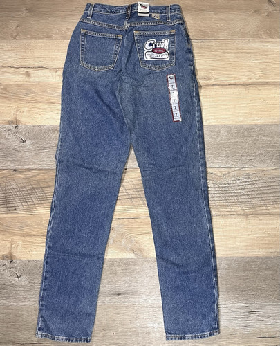 CRUEL Girl Relaxed 100% Cotton Medium Wash Women's Size 7 X-Long Jeans NWD