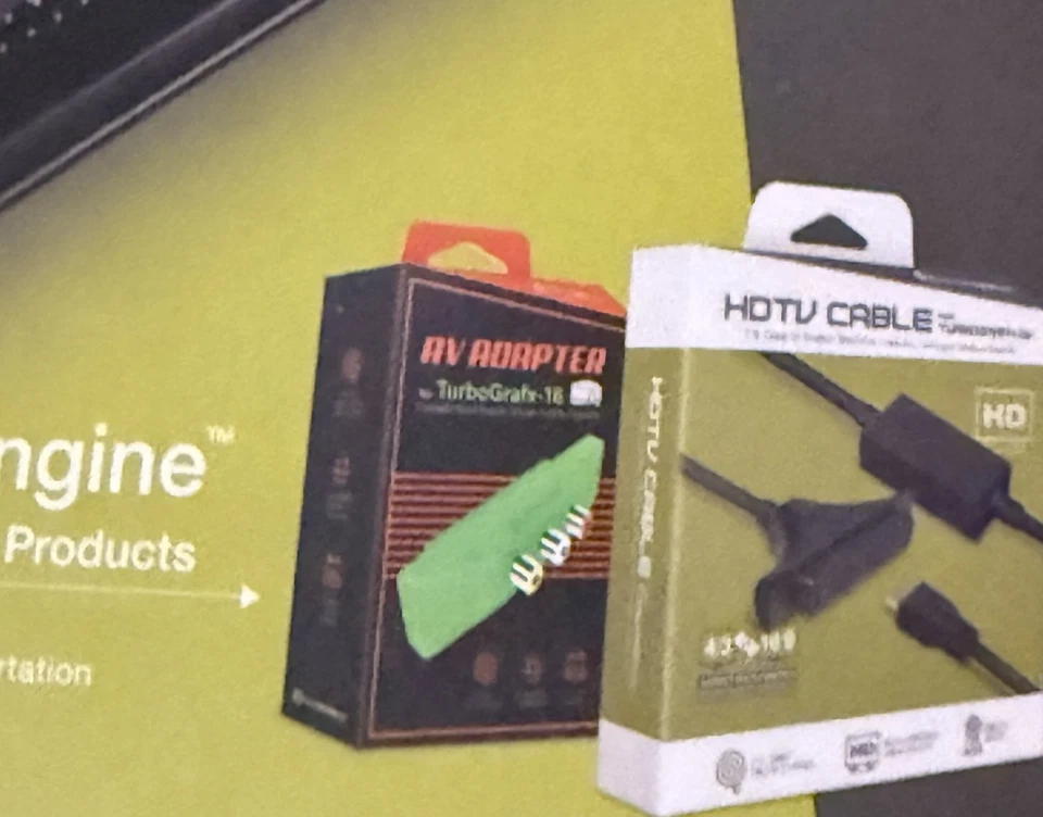 Adapter PC ENGINE Compatible With HYPERKiN Turbografx-16 AV Adapter HDTV Cable - Image 2 of 4