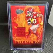 2024 Panini Absolute - Absolute Burners #AB-IPO Isiah Pacheco (MEM) Chiefs