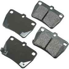 Genuine AKEBONO Akebono ProACT Ultra Premium Ceramic Disc Brake Pad Kit ACT1051