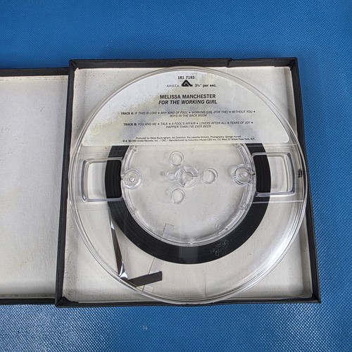 Melissa Manchester - For The Working Girl Reel To Reel Arista Records 1R1-7193 - Picture 4 of 6