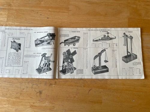 Vintage Meccano Model Catalogue Book - Picture 2 of 6