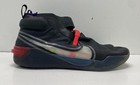 Nike Black/red/purple Solid Basketball Shoe Athletic Sneaker Men 10 — photo 3