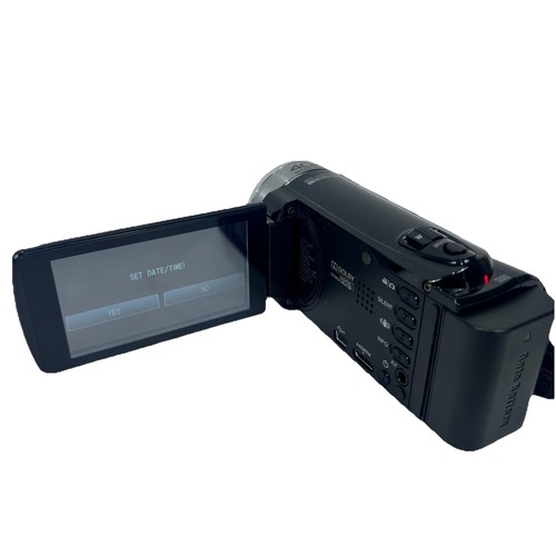 Mini videocámara digital JVC GZ-E200BU Everio paquete negro funcionando - Imagen 6 de 13