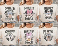 Retro Mickey Minnie Shirts Disney Unisex Custom Hoodie Tshirt Men Women N909