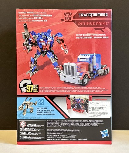 Transformers Studio Series 32 OPTIMUS PRIME Voyager Class Hasbro 2018 NISB!! - Picture 5 of 18