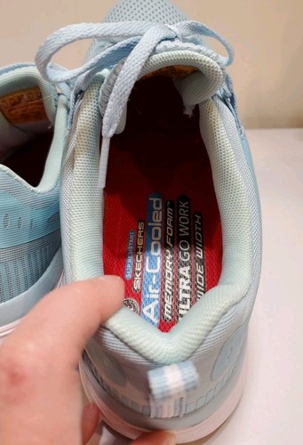 Skechers Max Cushioning Elite Banham Ultra Go Work Women's Size 8.5 Wide #108029 - Picture 6 of 13