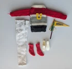 Vintage Barbie Ken #770 Campus Hero Outfit Sweater Flag Mattel 1961