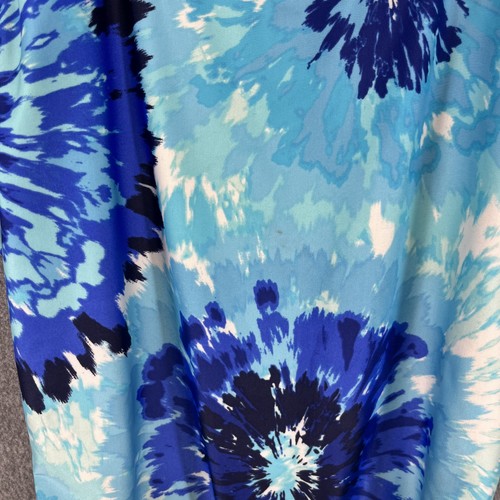 Speedo PowerFLEX Eco Badeanzug Damen 6 blau Batik Einteiler Crossback Bademode - Bild 3 von 14
